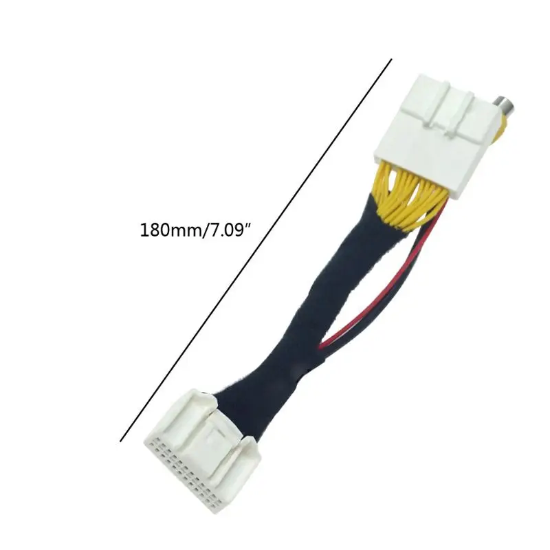 Новинка 2021 24-контактный видеовход переключатель камера заднего вида для