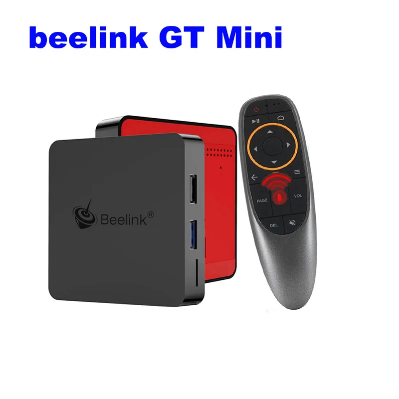 4GB 64GB GT1 Mini Мини ТВ-приставка Beelink GT1 Android 8,1 Голосовое управление Amlogic S905X2 ТВ-приставка 4 Гб DDR4 32 Гб 64 Гб BT4.0 двойной Wifi HDMI2.0 4K приставка - Цвет: 4GB 64GB GT1 Mini