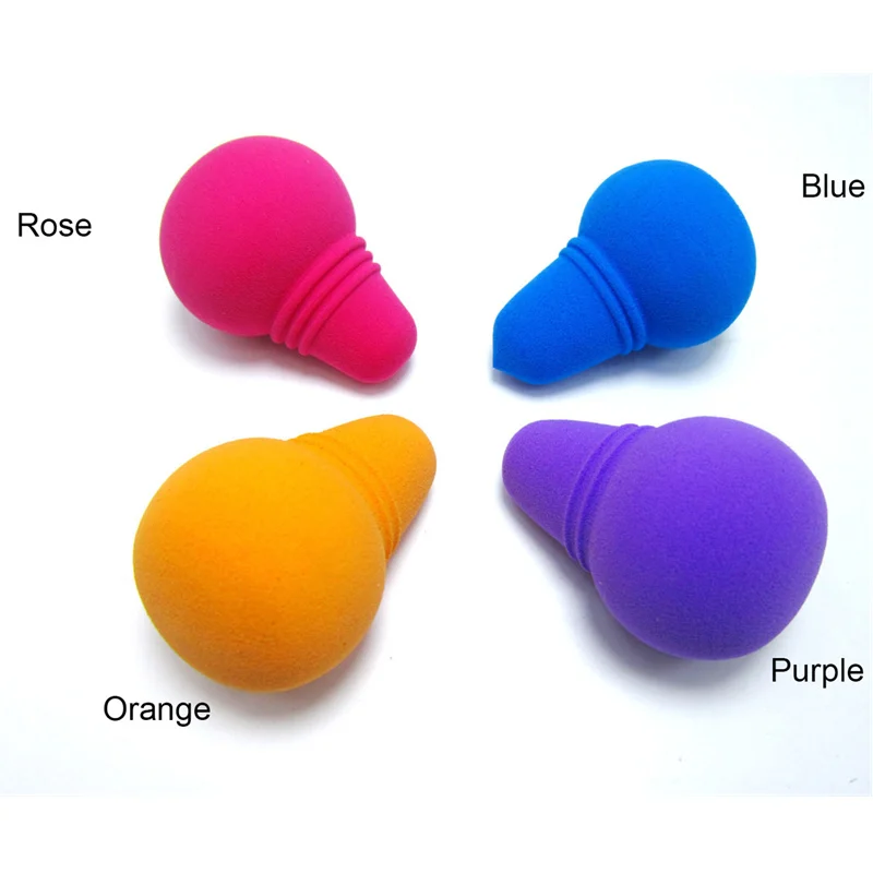 Косметическая губка для макияжа пудра пудры лица смешивания яйцо из мягкой