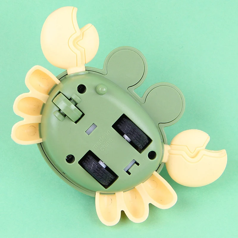 

Press Crawling Crab Clockwork Toys For Baby Cute Cartoon Classic Wind Up Crab Toys Funny Pull Back Animal Bath Toys For Children