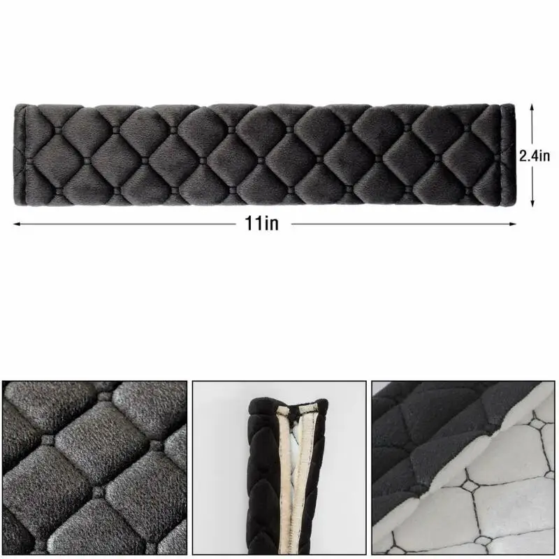 Новый универсальный мягкий автомобильный ремень безопасности 2 шт. наплечный