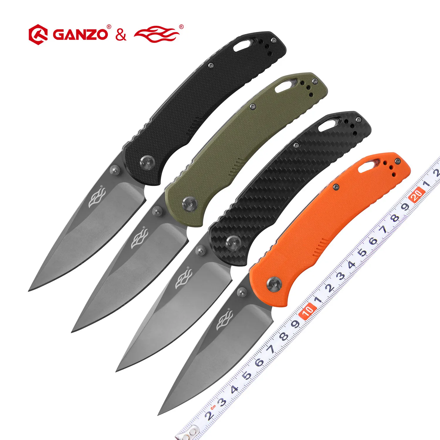 Складной нож Ganzo G7531 G7533 Firebird F7531 58-60HRC 440C G10 или из углеродного волокна уличный