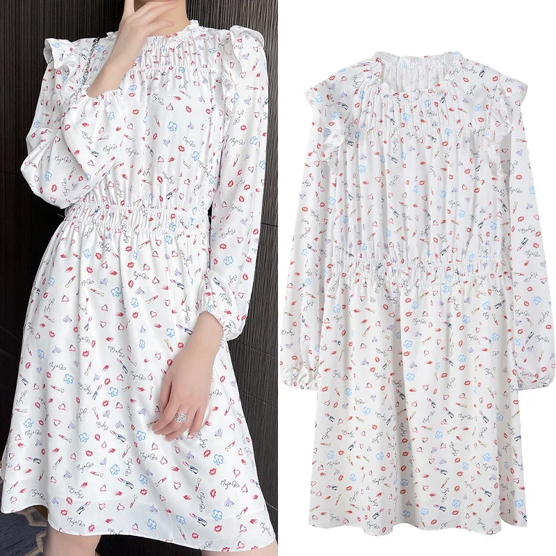 

Женское длинное платье-свитер, модельное платье знаменитости, дизайнерская одежда, осень 2021