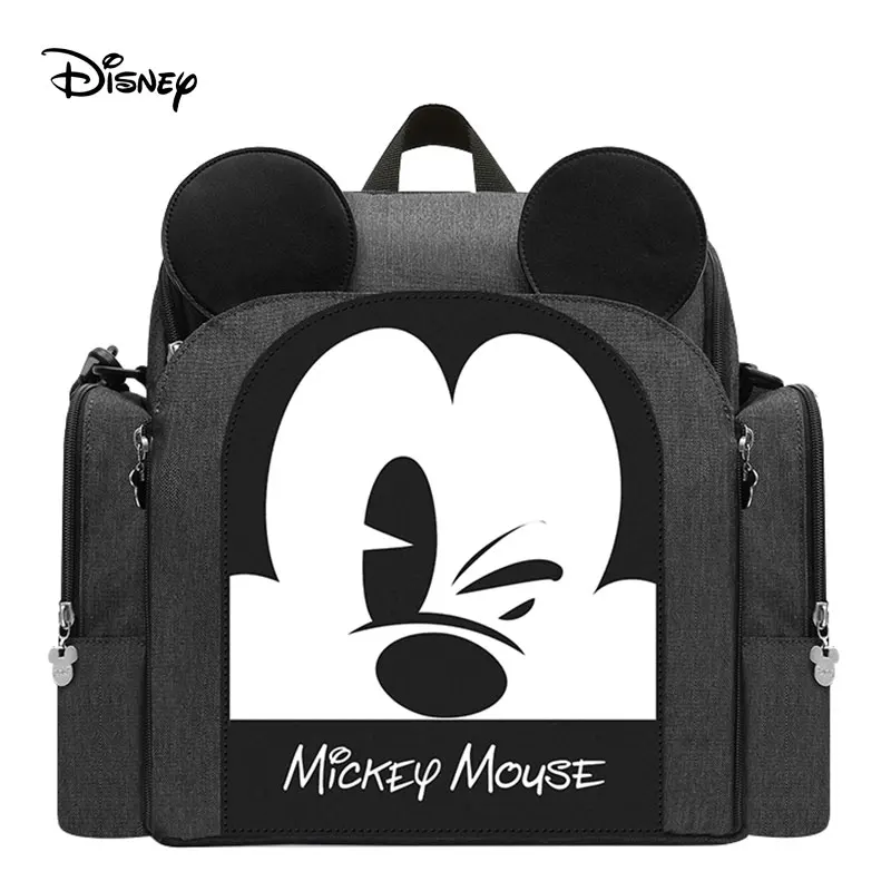Сумка для подгузников disney, рюкзак, детские сумки для мам, мокрая сумка, модный органайзер для подгузников для мам и мам, сумка на стул с Микки и Минни - Цвет: BB0087