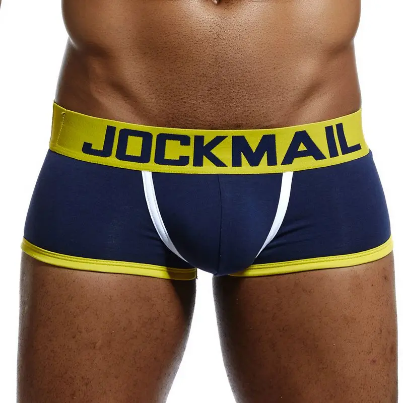 Мужские трусы с открытой спиной JOCKMAIL хлопковые боксеры без отделки сексуальное
