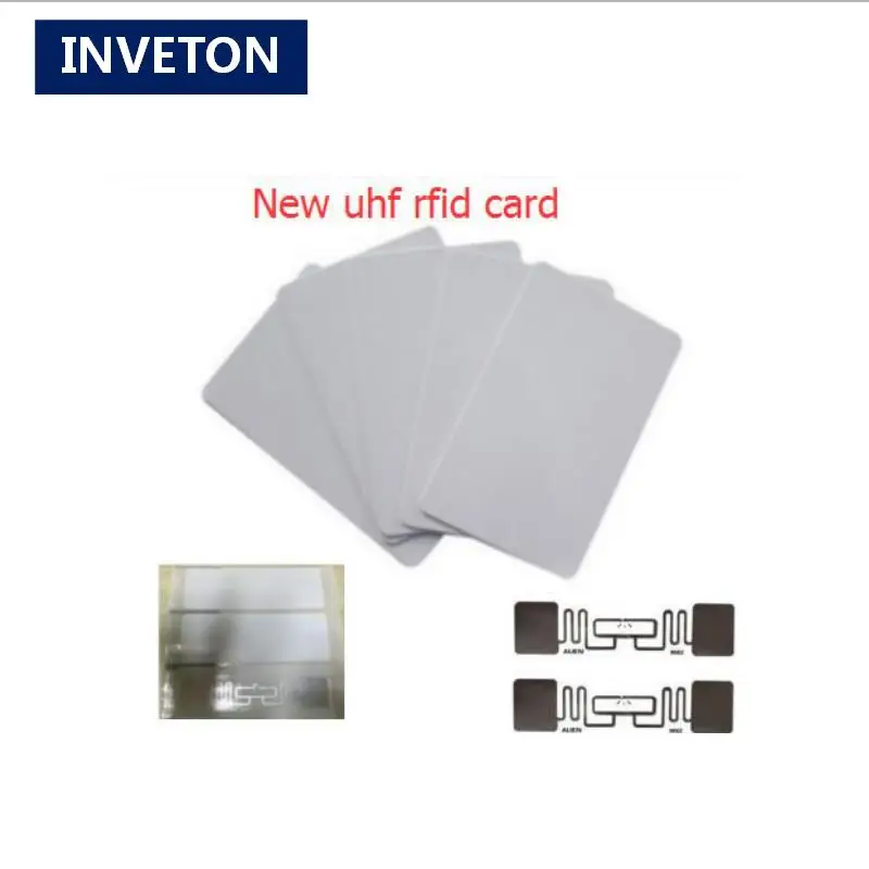 UHF ISO18000 6C 915Mhz дальний пассивный RFID тег карты epc gen2 можно читать внутри