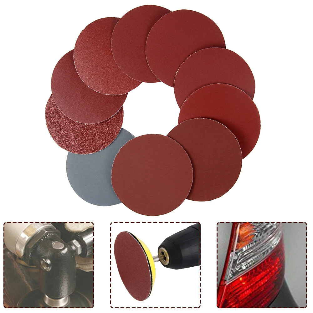 

100pcs Set 3 inch Sanding Discs Pad Kit for Drill Grinder Rotary Tools with Backer Plate Includes 80-3000 Grit Sandpapers