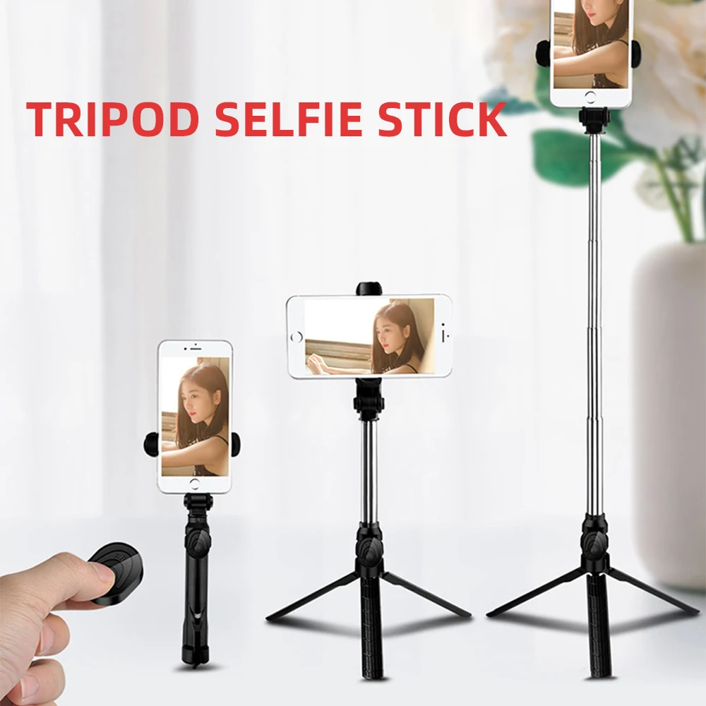 FDBRO Retractable Handheld Tripod Selfie Stick Bluetooth Extendable Monopod Palo Universal for iPhone Samsung HuaWei | Электроника