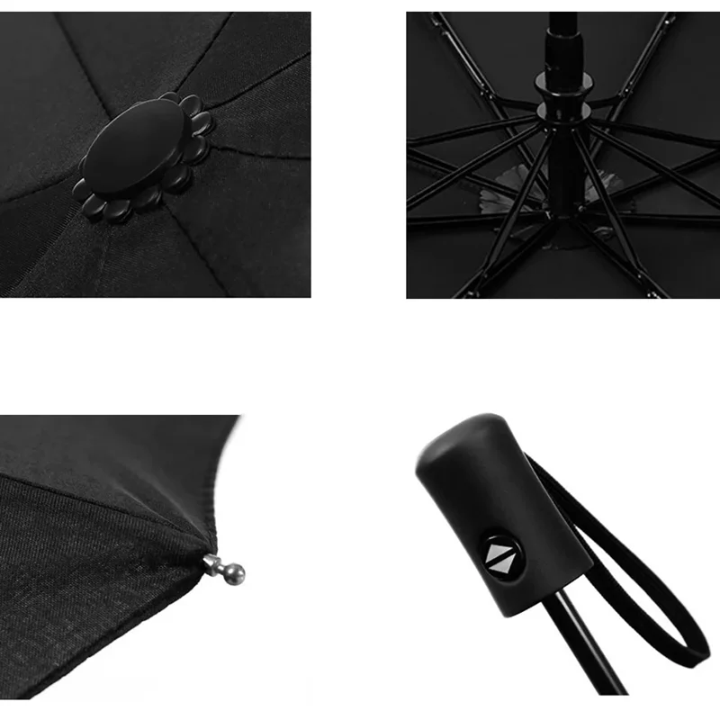 Car Styling Three-fold Double Layer Umbrella Windproof Automatic Sun Beach For NISSAN Accessories | Автомобили и мотоциклы