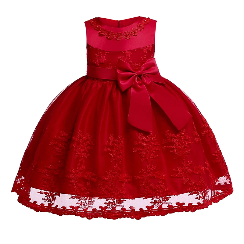 Платья для девочек на заказ Вечерние платья Рождество и карнавал хлопковое