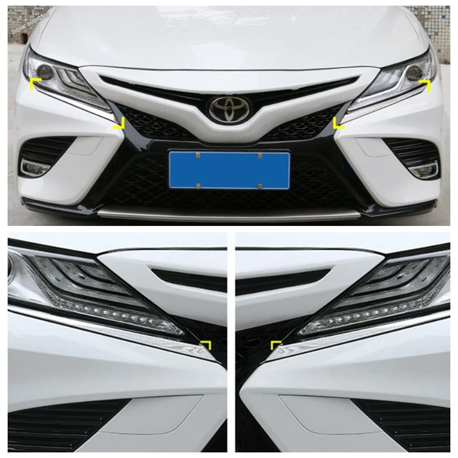 Передние Налобные фонари Lapetus лампа накладка на веко рамку для бровей отделка 2