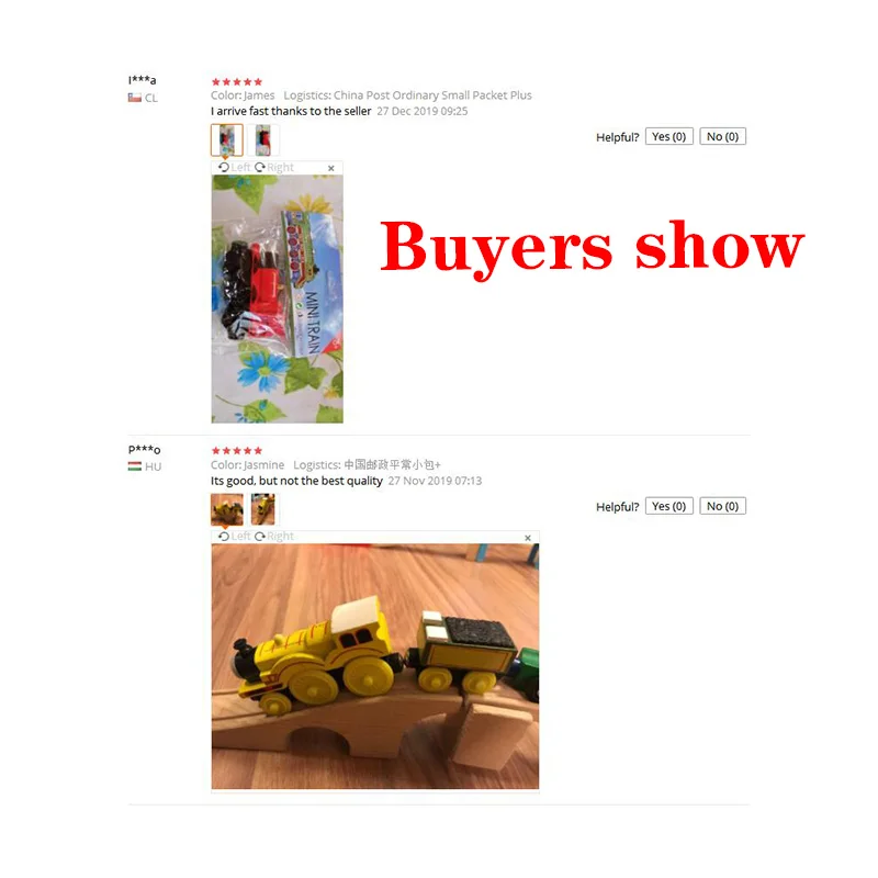 Новый Томас и Друзья деревянный Паровозик игрушки Гордон Хенри Дункан Мини