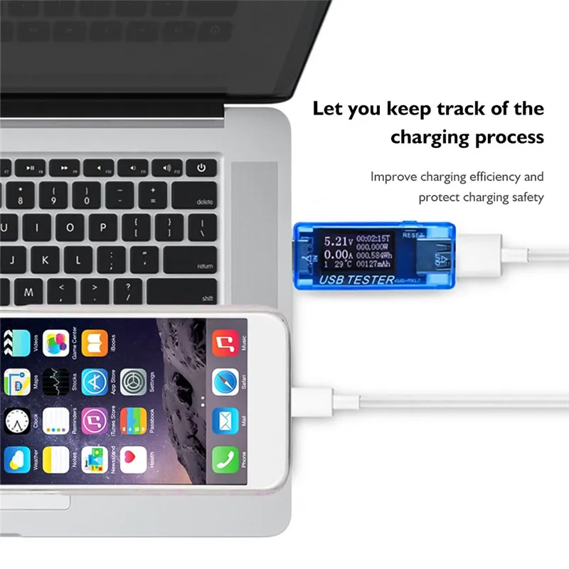 8 в 1 USB Ток Напряжение тестер емкости Цифровой вольтметр Voltimetro мобильный детектор