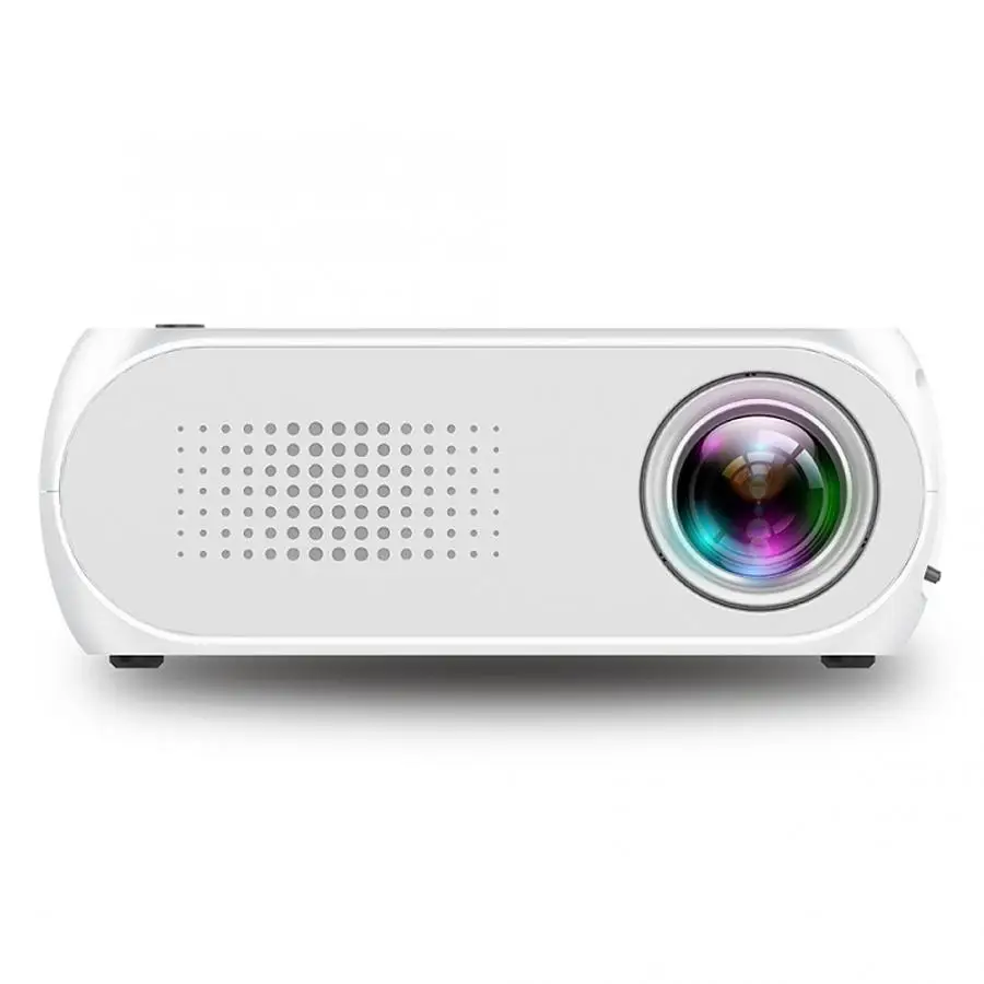 Новый домашний мини ЖК-проектор USB портативный кинотеатр плеер 1080P Система