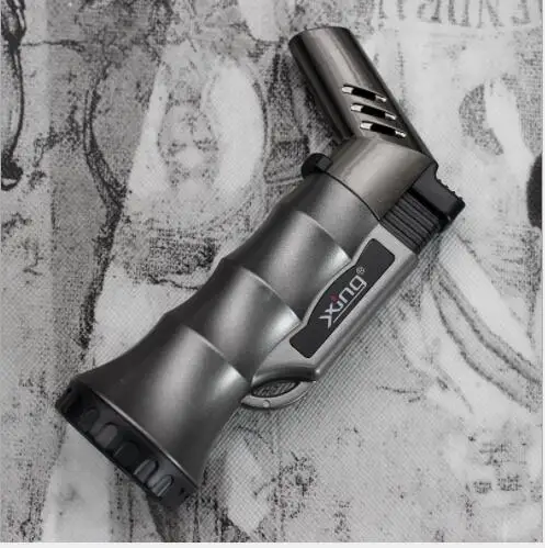creative windproof butane gas lighter direct jet flame strong fire high temperature spray smoking gift | Дом и сад