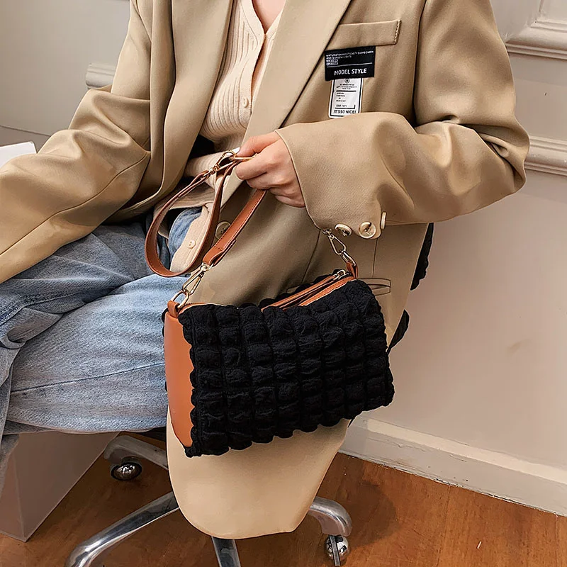 

Высококачественные женские сумки на плечо, роскошная складная сумка через плечо, дизайнерская сумка и кошелек, модная сумка-тоут для покупо...