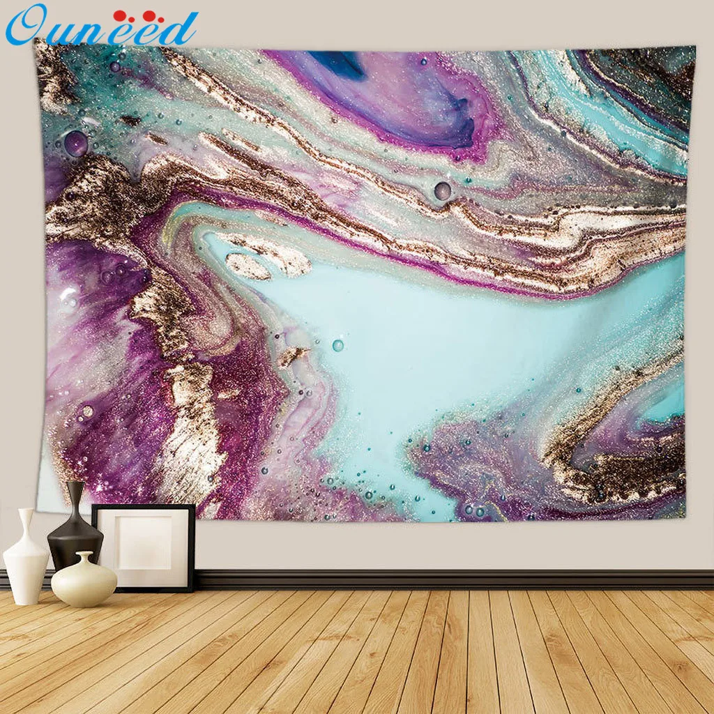 Гобелен Ouneed гобелен с принтом в виде горного леса настенные подвесные