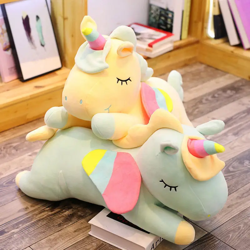 50 см милый Единорог Plushie игрушка мягкие плюшевые единорог постельная Подушка
