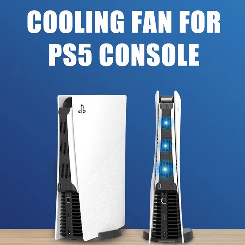 

New Efficient Cooling Radiator USB With 3 Cooling Fan Cooler Suitable For PS5