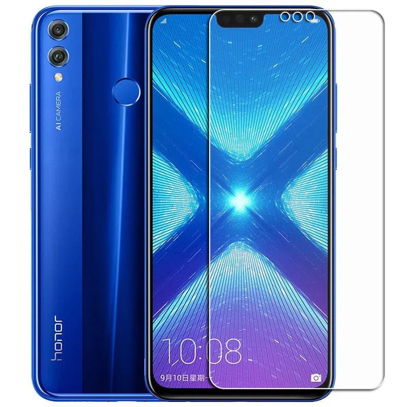

9H HD Tempered Glass For Huawei Honor 8X (View 10 Lite) Protective Film ON JSN-L11, JSN-L21, JSN-L22 Screen Protector Cover