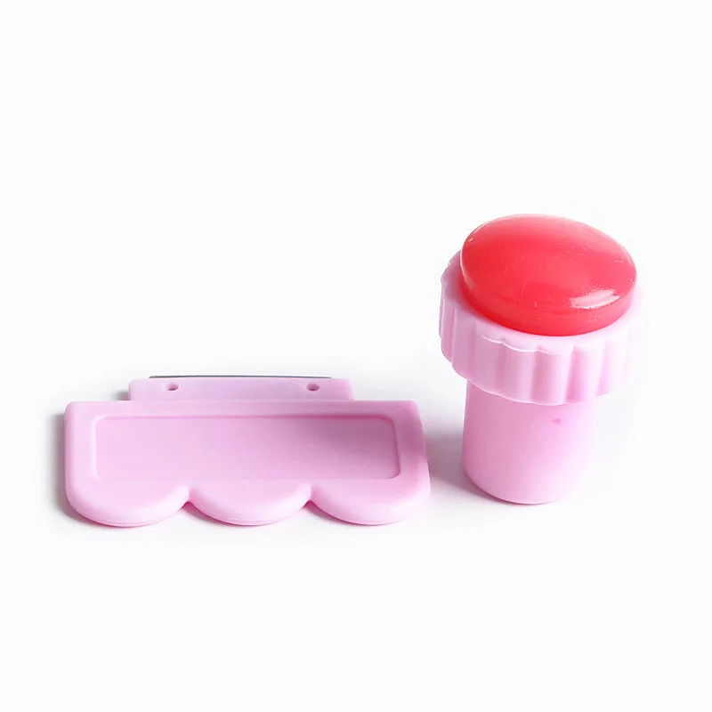 Высококачественная прозрачная пластина для ногтевого дизайна 2 8 см головка