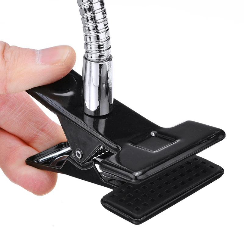 1 шт. увеличительное Стекло зажим Большой объектив светодиодный освещенные лампа