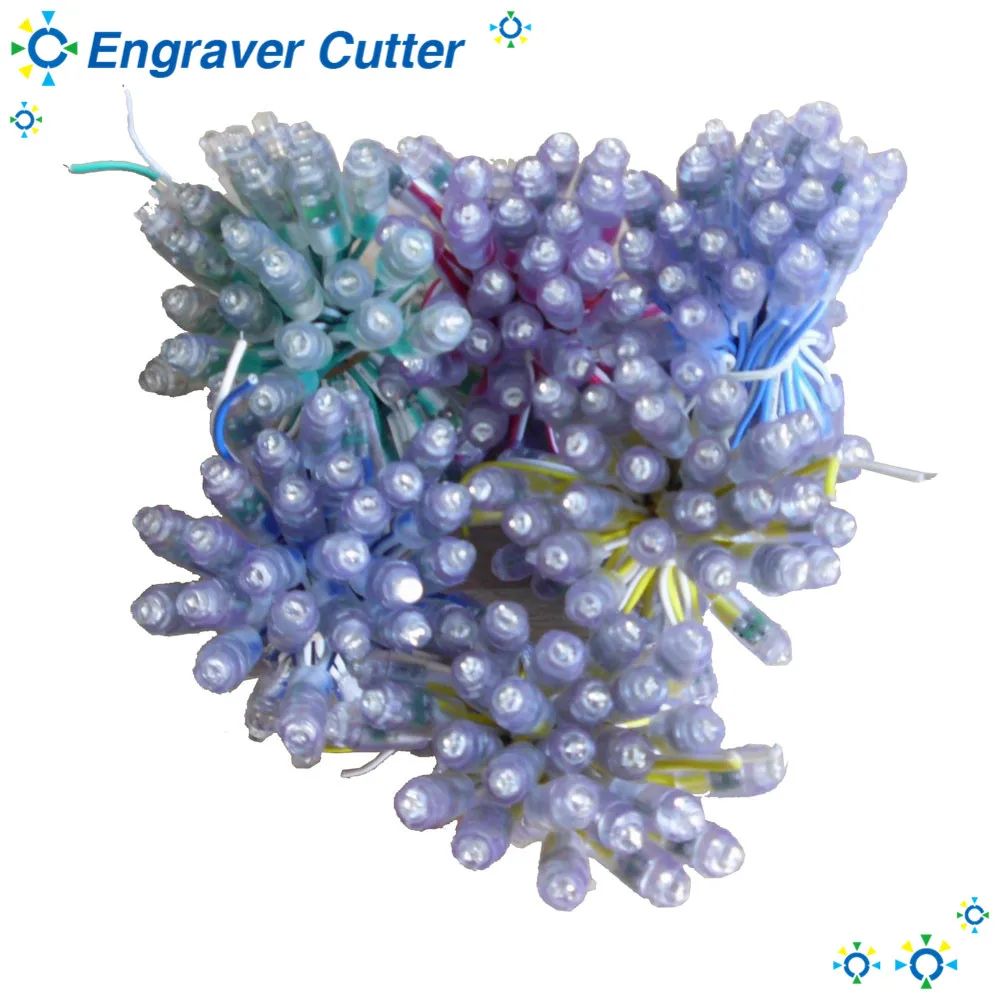 12 мм В постоянного тока Водонепроницаемая светодиодная Пиксельная цифровая