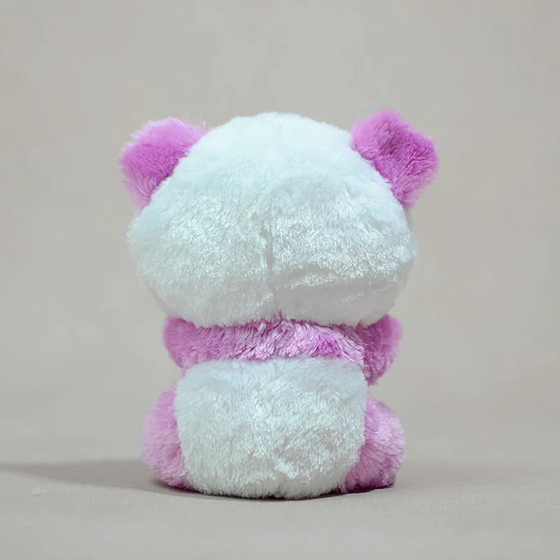 13 см красочные большие глаза кавайная Милая панда аниме фигурка дикая Республика