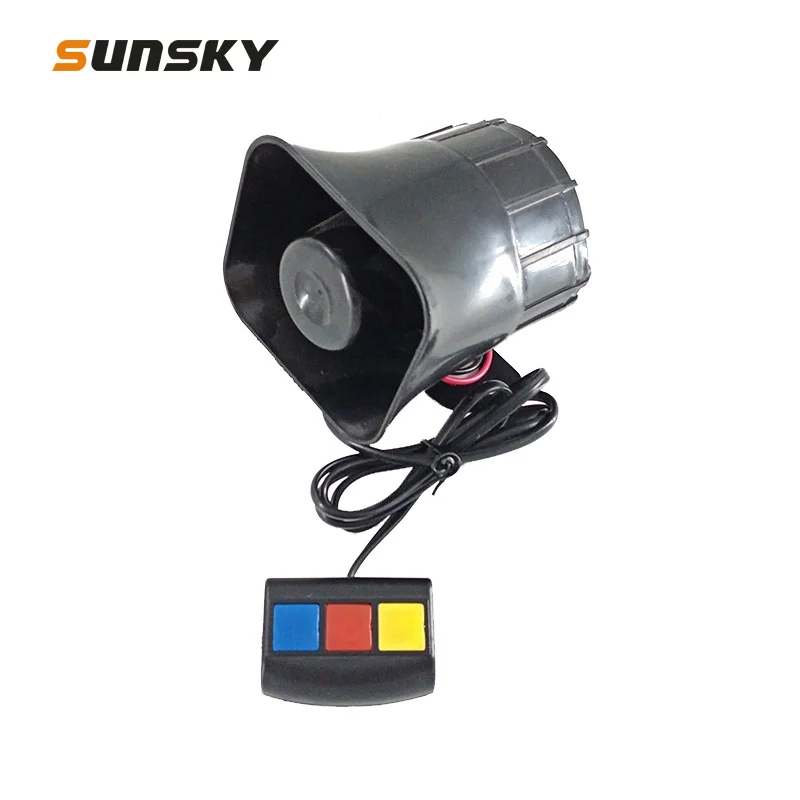 

12V 30W 110db Motorcycle Speaker Three Voice Square Alarm Car Speaker