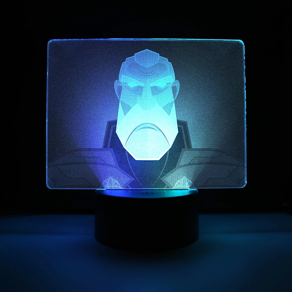 

Anime Figure Great Sage Colorful Two Tone Light for Birthday Gift Bedroom Decor Night Light LED Acrylic Table Lamp Dropshipping