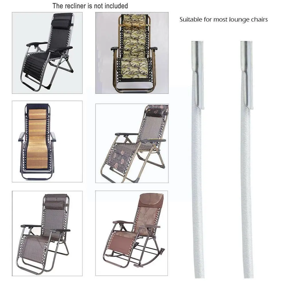 

8 шт./компл. Универсальный шезлонг, аксессуары для замены садового стула, эластичное кресло с ремешком для кресла K5V9