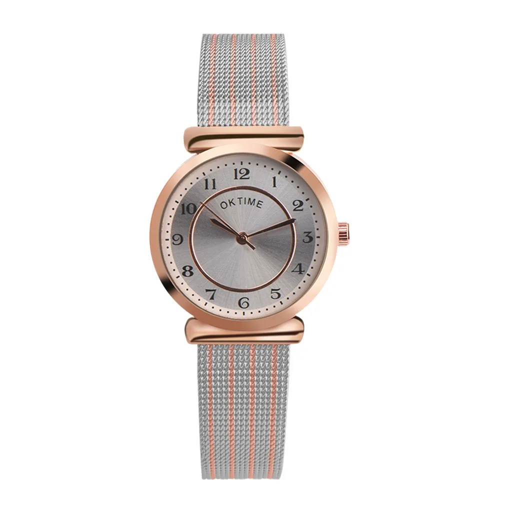 

Fashion 2021 Hot Sale Women's Watches Luxury stainless steel Wristwatch Simple Surface Female Diamond Quartz Watches reloj mujer