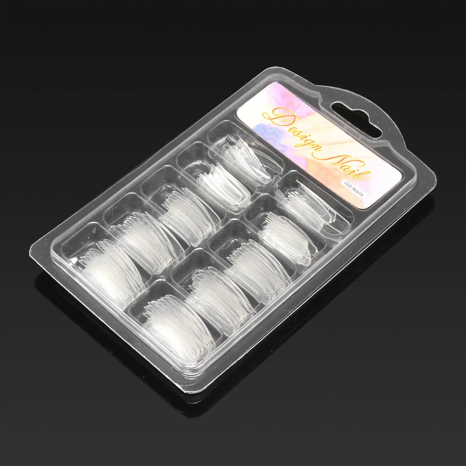 Профессиональный акриловый жидкий порошок французский дизайн ногтей наконечник