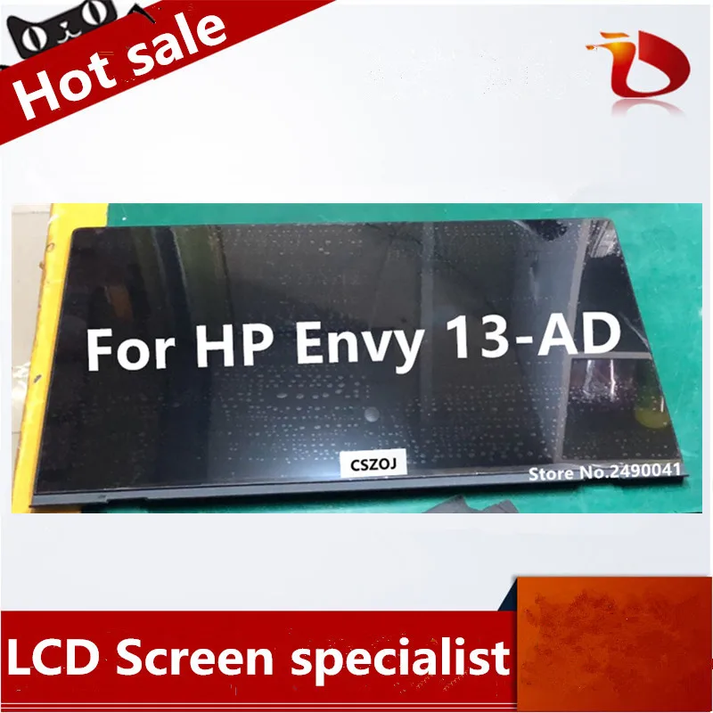 ЖК дисплей для ноутбука HP Envy 13 ad ad010ns 3 дюйма без сенсорного экрана в сборе FHD