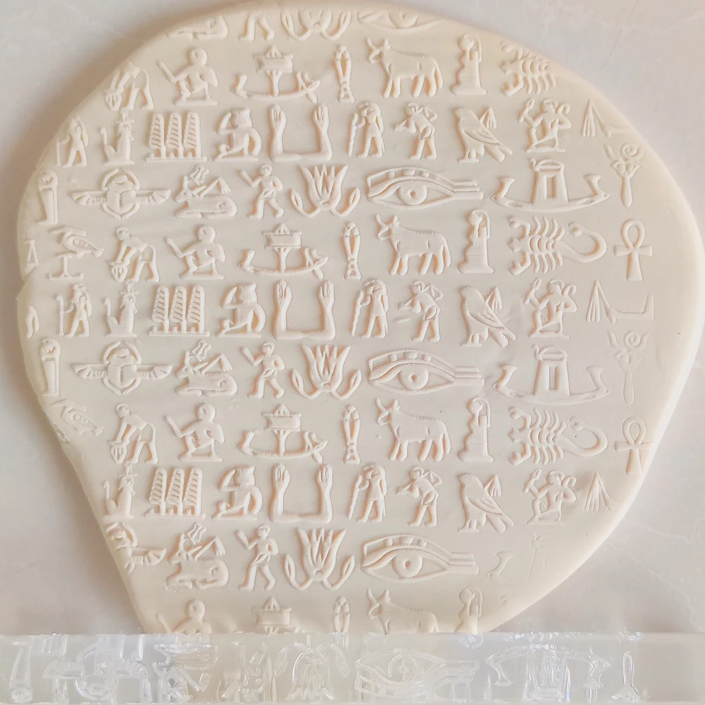 Скалка с крутящимся узором из акриловой текстуры для украшения тортов | Дом и сад