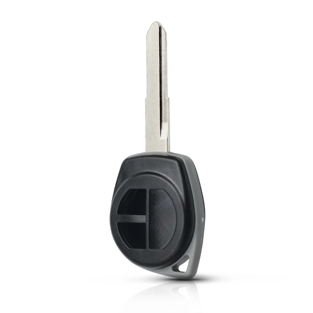 KEYYOU 2 кнопки чехол для дистанционного ключа от машины FOB корпус FOB для Suzuki grand vitara SWIFT HU133R лезвие резиновый кнопочный коврик