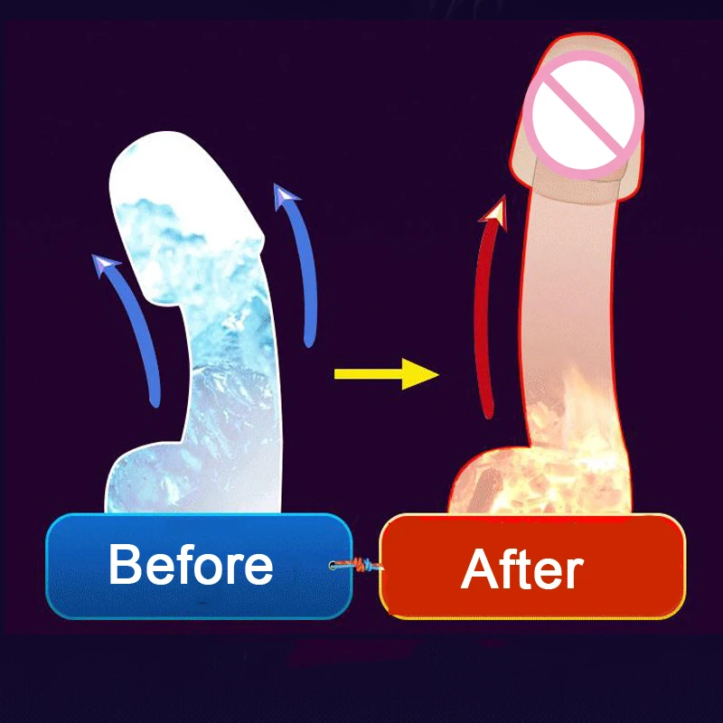 Пенис игрушки для взрослых мужчин Отопление Мужской мастурбатор 10 Частота