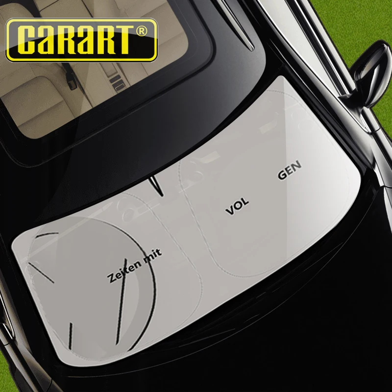 Солнцезащитный козырек для лобового стекла автомобиля 145x76 см | - Цена: 726.28