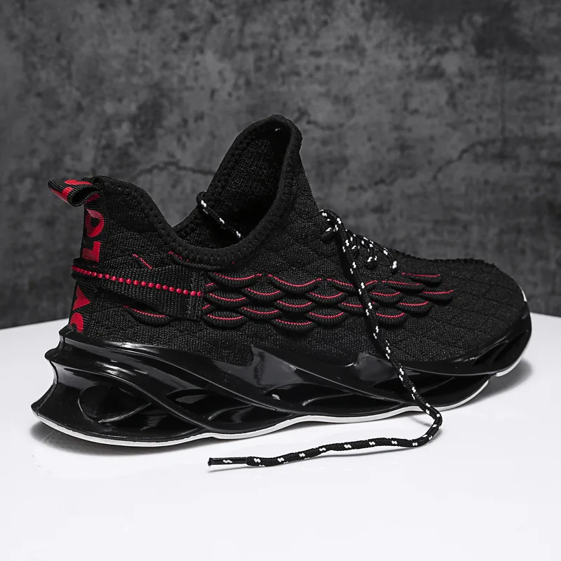 Мужские кроссовки для бега Blade 2020 новые модные тренды Летние черные дышащие