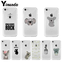 cute koala bear soft phone case for iphone 11 6 6s 7 8 plus 11 pro xs max xr se 2020 funda cover mobile cover