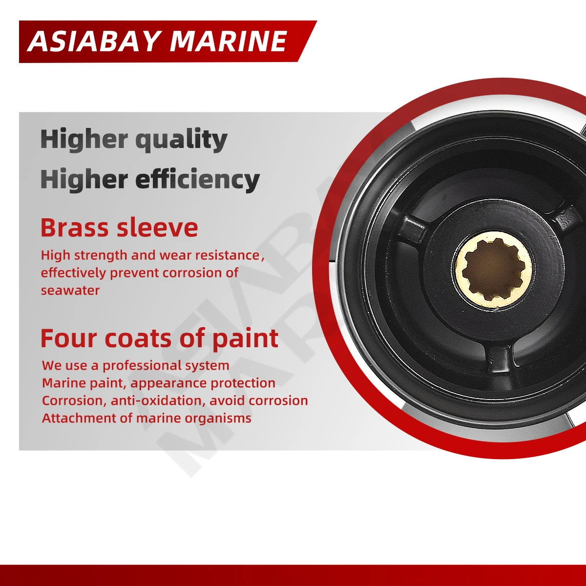 Пропеллер 9 9x13 для Tohatsu Mercury Nissan 25hp 28hp 30hp подвесной винтовой лодочный мотор из