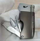 Фонарь турбо трубка наклонная огневая Зажигалка струйная Бутановая табачная сигара многофункциональная стандартная пистолет-распылитель для сигарет ветрозащитная зажигалка