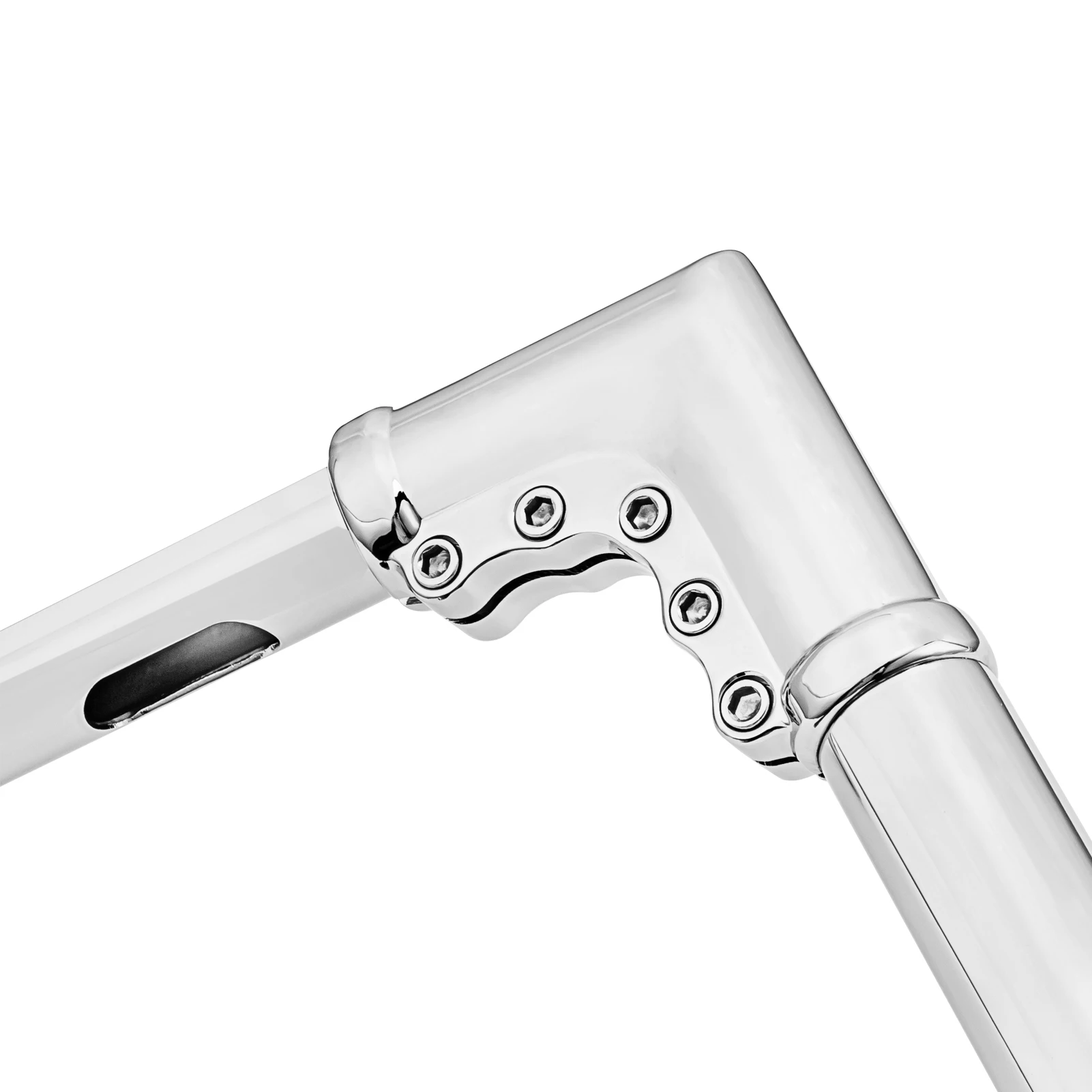 

Motorcycle For Harley 2015-2021 Road Glide FLTR FLTRXS FLTRU FLTRX Chrome 12" Rise Fused Ape Monkey Bar Handlebar Steel Pipe