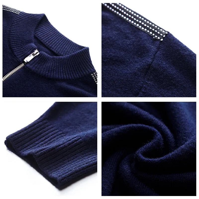 UCAK фирменные повседневные мужские свитера 2019 уличная мода тренд толстые теплые