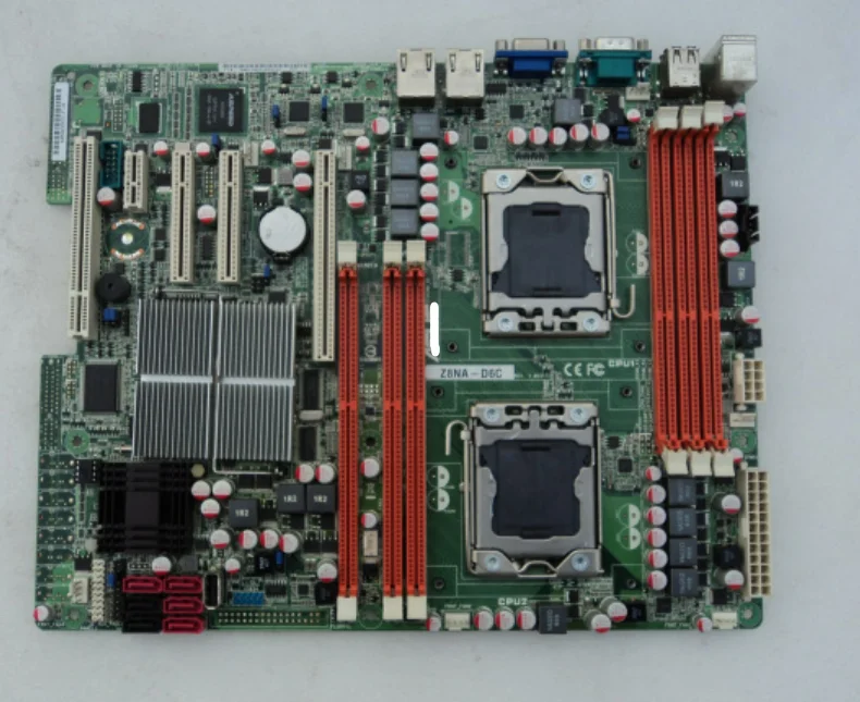 

Оригинальная Серверная материнская плата LGA 1366 DDR324GB б/у материнская плата для настольного компьютера