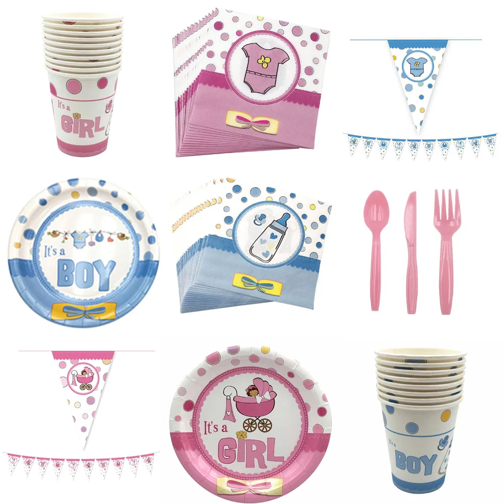 Пол раскрыть Baby Shower День рождения украшения Покупаете ли вы для мальчика или