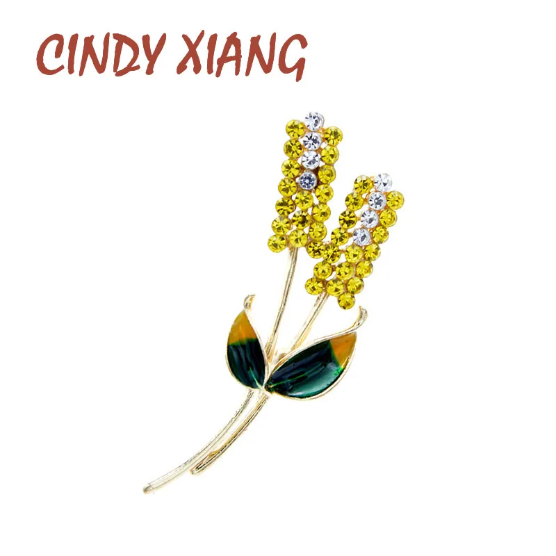 CINDY XIANG Стразы маленькая Автомобильная булавка броши для женщин Креативный