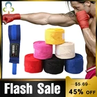 2 шт.упак. 2,5 м длиной 5 см ширина боксерские бинты для ММА Муай Тай боксерские бинты для тренировок повязки GYH