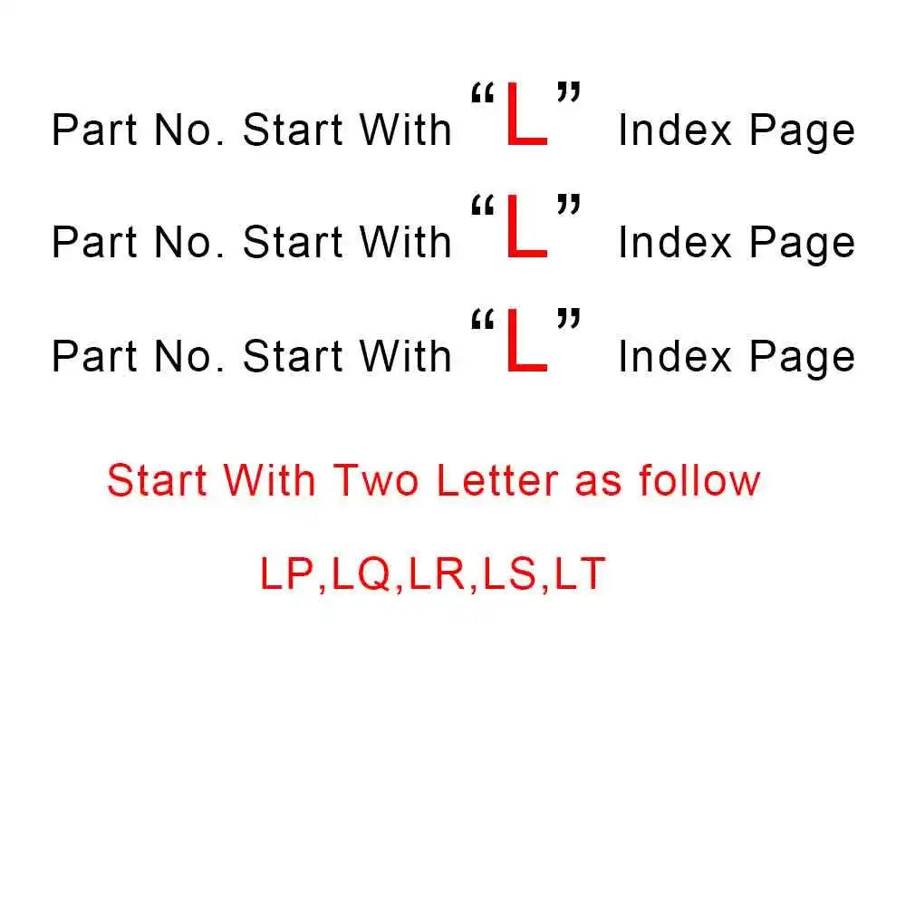 

Start With L Index Page Two Letter LP,LQ,LR,LS,LT