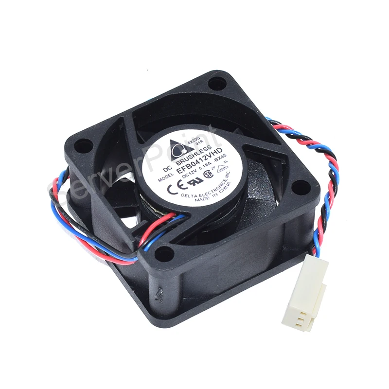 

Genuine New EFB0412VHD DC12V 0.18A 3-Pin CPU Axial Blower Cooling Fan
